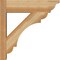 Ekena Millwork Olympic Rough Sawn Traditional Outlooker, Western Red Cedar, 6"W x 20"D x 20"H OUT06X20X20OLY01RWR - alternate 3